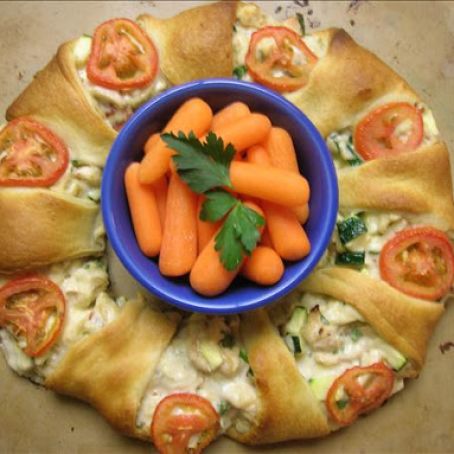 Chicken Club Brunch Ring