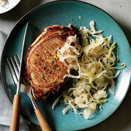 Honey-Brined Pork Chops