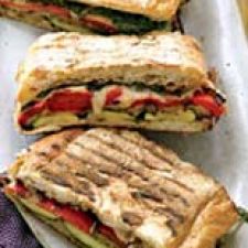 Ratatouille Grilled Panini