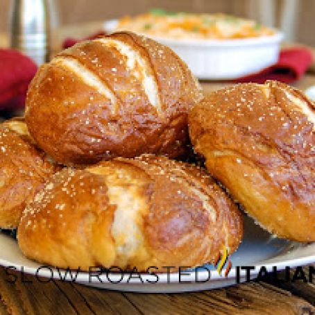 Pretzel Buns