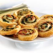 Spinach-Cheese Swirls