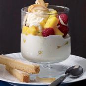 Mascarpone Mousse Fruit Sundaes