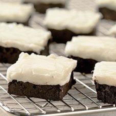 Melting Mint Brownies