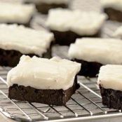 Melting Mint Brownies