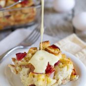 Eggs Benedict Strata