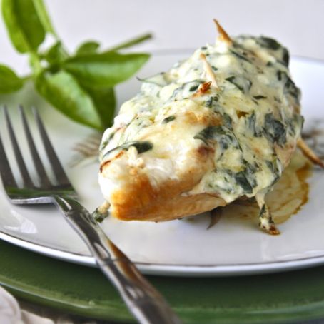 Stuffed Chicken Breasts, Parmesan and Basil Filling