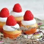 Raspberry & Coconut Financiers