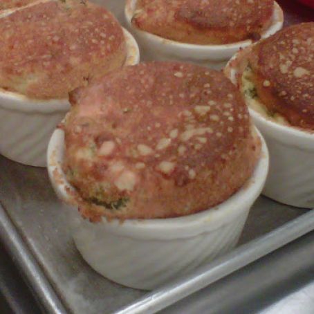 Spinach & Cheese Souffle (L'Academie de Cuisine)