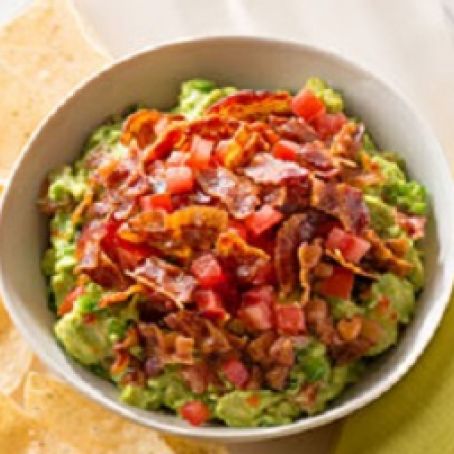 Bacon-Topped Guacamole