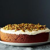 Pumpkin Cake with Cream Cheese Frosting
