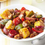 Grilled Vegetable Toss