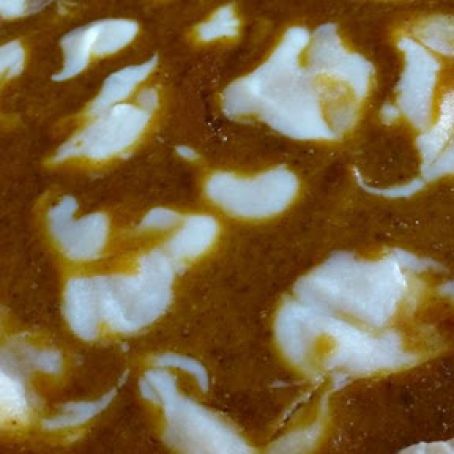 Pumpkin Cheese Swirled Pie