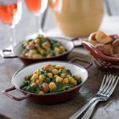 SPANISH CHICKPEAS WITH SPINACH