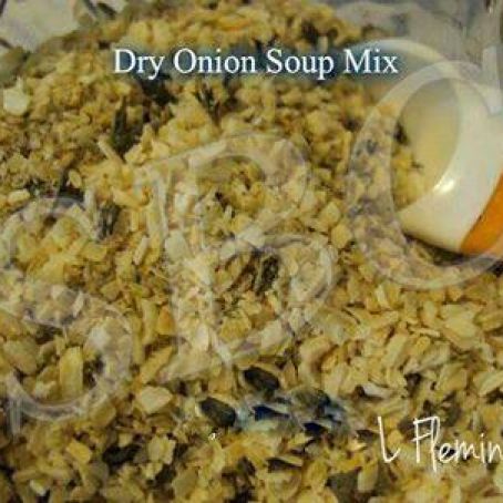 Homemade or substitute onion soup mix