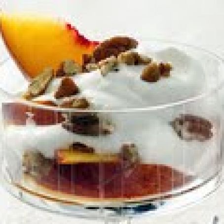 Boozy Peaches and Cream