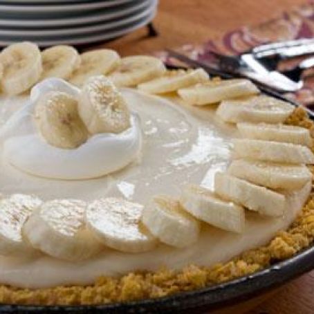 Banana Crunch Pie