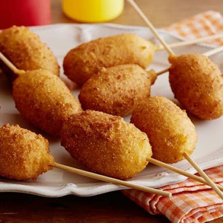 Homemade Mini Corn Dogs
