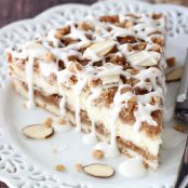 Toffee Almond Streusel Coffee Cake