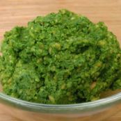 Vegan Toasted Almond Arugula Winter Pesto