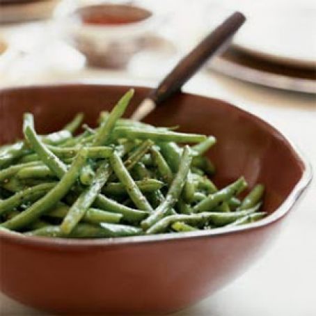 Oven-Roasted Green Beans