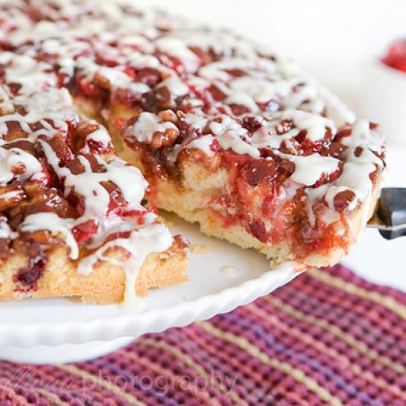 Cranberry Upside Down Coffee Cake