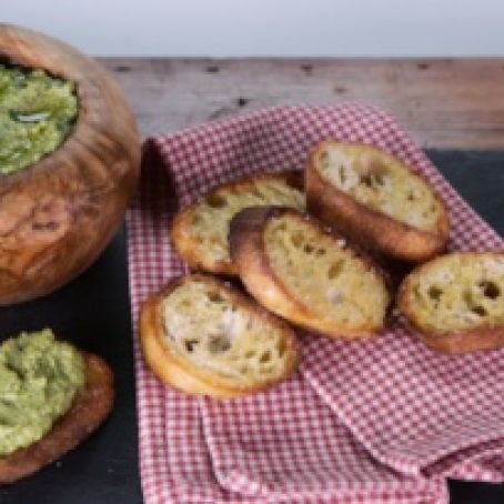 BROCCOLI STEM PESTO (THE CHEW)