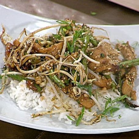 Emeril's Chicken Stir-Fry with Green Beans