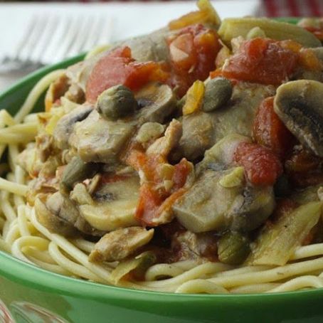 Chicken with Artichokes & Capers