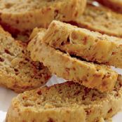 Aged Gouda Biscotti with Walnuts