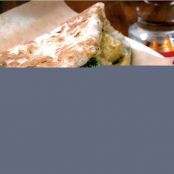 Curried Turkey in Naan Bread