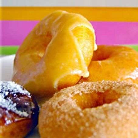 Crispy and Creamy Doughnuts