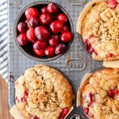 Cranberry Coffee Cake Muffins