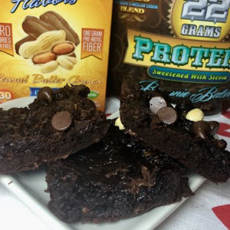 Protein Peanut Butter Brownies