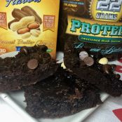 Protein Peanut Butter Brownies
