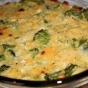Rice Broccoli Cheese Casserole