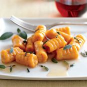Sweet Potato Gnocchi with Brown Butter and Sage