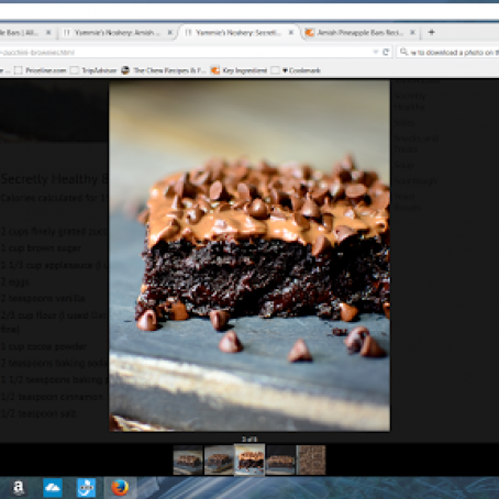 Secretly Healthy 87 Calorie Brownies