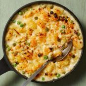Baked Gnocchi Mac & Peas