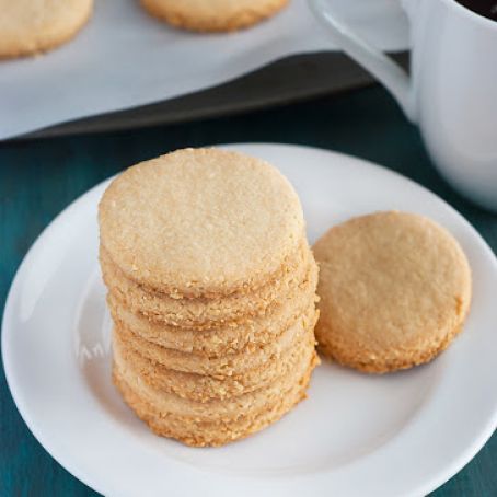 Low  Carb Shortbread Cookies