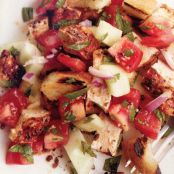 Salad: Sourdough Panzanella with Grilled Chicken