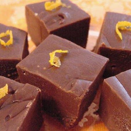 CHOCOLATE ORANGE FUDGE