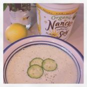 vegan tzatziki ~ hooray!