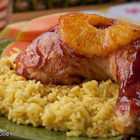 Tropical Barbecued Chicken
