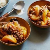 Slow Cooker Peach Cobbler