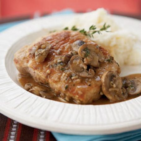 PORK CHOPS MARSALA