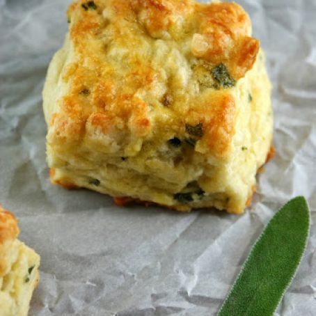 Petite Sage and Gruyere Biscuits