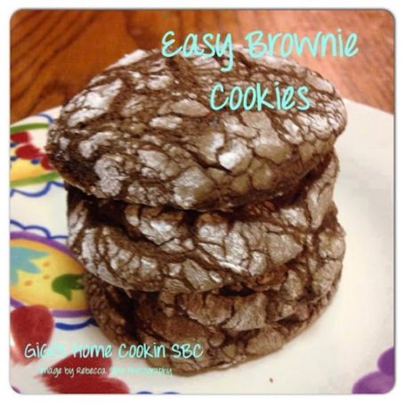 Easy Brownie Cookies