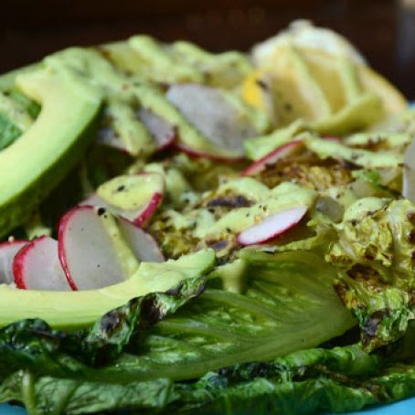 Avocado Caesar Salad Dressing