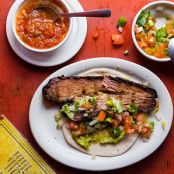 Smoked Brisket Tacos with Pico de Gallo