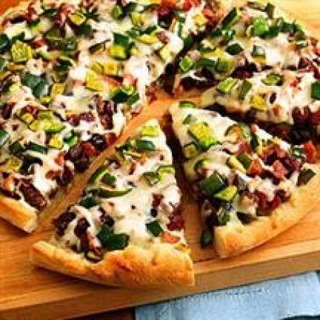 Orange Marmalade-Chorizo Pizza